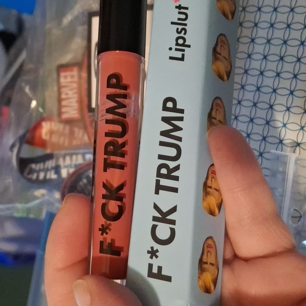 F*UCK TRUMP Lipslut Matte Liquid Lipstick  vote political Midterms Collectable